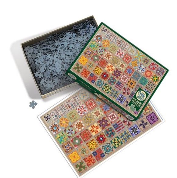 New! Cobble Hill Quilt Puzzle - Picture 3 of 4